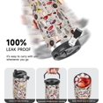 thumbnail image 5 of 30oz Mushroom Tumbler with Handle Flip Straw Mushroom Coffee Mug with Handle Leak Proof Insulated Tumbler Mushroom Stuff Gifts for Women Mushroom Lovers, 5 of 6