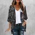 thumbnail image 2 of 2026 Summer Cardigans for Women Lightwight Plus Size Cardigan Casual Print Overcoat Spring Printed Top, 2 of 5
