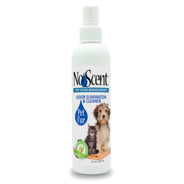 No Scent Pet Fur Odor Spray & Rinseless Cleaner for Grooming Dog, Cat, Hamster, Guinea Pig