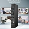 thumbnail image 5 of Restored HP EliteDesk 800 G2 Tiny Desktop PC, Intel Core i7-6700T, 8GB RAM, 256GB SSD, BTO Wi-Fi, Windows 10 Professional (Refurbished), 5 of 8