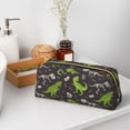 thumbnail image 7 of Uemuo Dinosaur Skeleton Printed Leather Pencil Case, Pencil Pouch, Portable Pencil Bag, Pen Case for& Office, 7 of 7