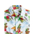 thumbnail image 5 of Teenage Mutant Ninja Turtles Boys Cotton Graphic Button Up Shirt with Short Sleeves, Sizes 4-18, 5 of 6