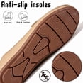 thumbnail image 6 of CHICVOMEY Penny Loafers for Women Flats Business Casual Loafers Comfortable Lightweight Work Dressy Loafers Slip On Flats with Memory Foam Insole, 6 of 10