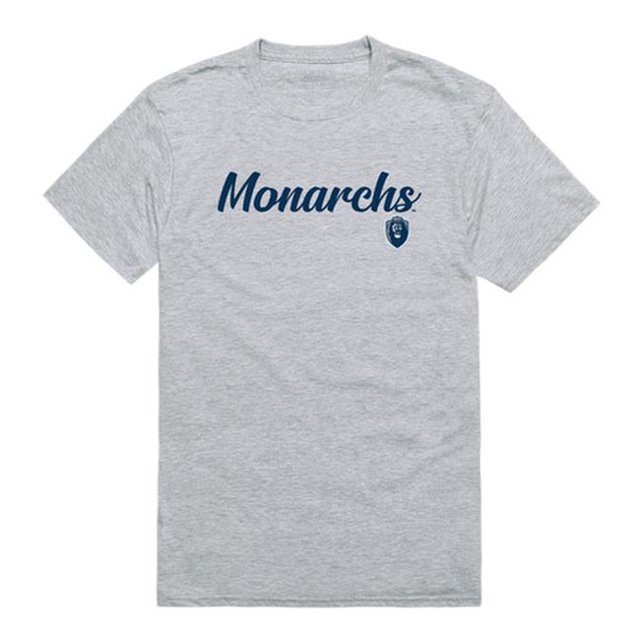 W Republic 554-228-HGY-04 T-Shirt Homme Old Dominion Monarchs Script, Gris Chiné - Extra Large