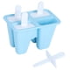thumbnail image 1 of Molde para hacer helados Jadeshay Silicona Azul 4 moldes para helado, 1 of 8