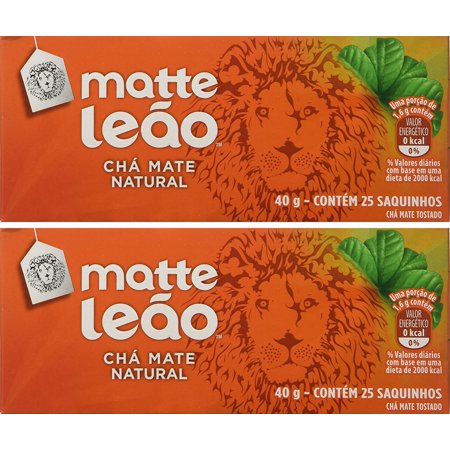 Mate Tea 1.4 oz (25 tea bags) (PACK OF 02) | Chá Matte 40g (25 sachês)