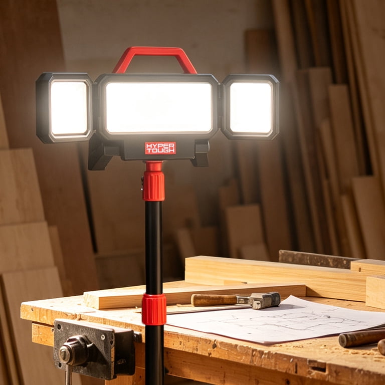 Hyper Tough 10,000 Lumen Work Light with Adjustable Tripod photo 8