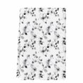 thumbnail image 2 of Gray Botanical Kitchen Towels Set of 1, Retro Blossom Floral Farmhouse Wildflower Absorbent Dish Towels for Kitchen, Microfiber Hand Towel, Quick Drying Tea Towel for Cleaning Decorative Dishcloths, 2 of 7