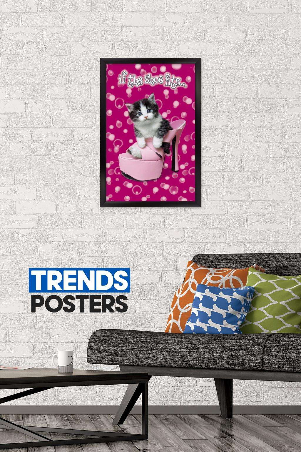 Keith Kimberlin - Shoe Wall Poster, 14.725" x 22.375", Framed