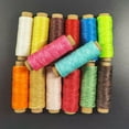 thumbnail image 4 of WINDLAND Waxed Thread for Sewing Crafting 50m 150D Flat Waxed Cord Hand Stitching, 4 of 21