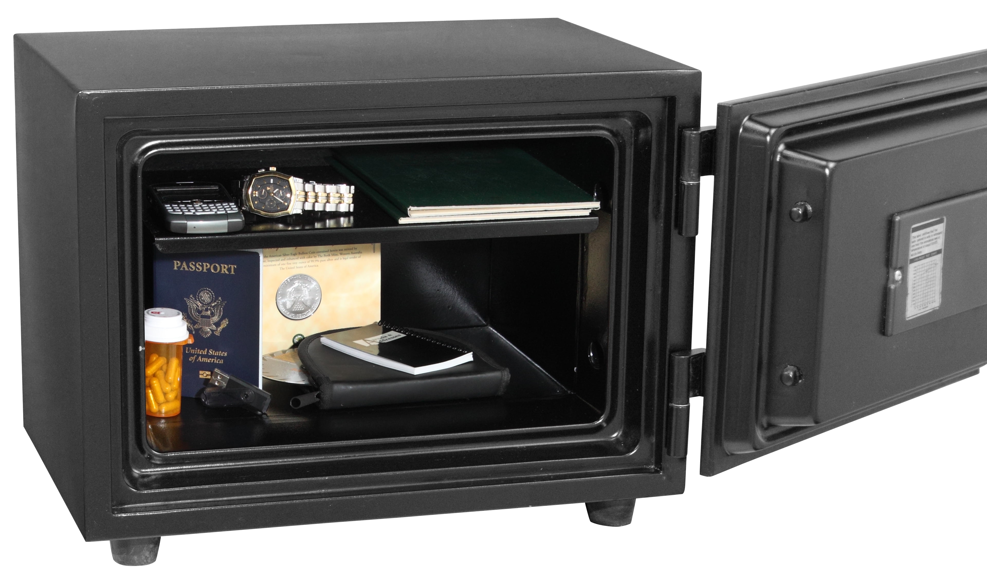 Honeywell Safes, .57 Cu ft, Digital Steel Water and Fire-Resistant Security Safe Electronic Lock, 2112
