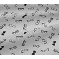 thumbnail image 4 of oneOone Cotton Jersey White Fabric Goggles Fashion Diy Clothing Quilting Fabric Print Fabric By Yard 58 Inch Wide, 4 of 4