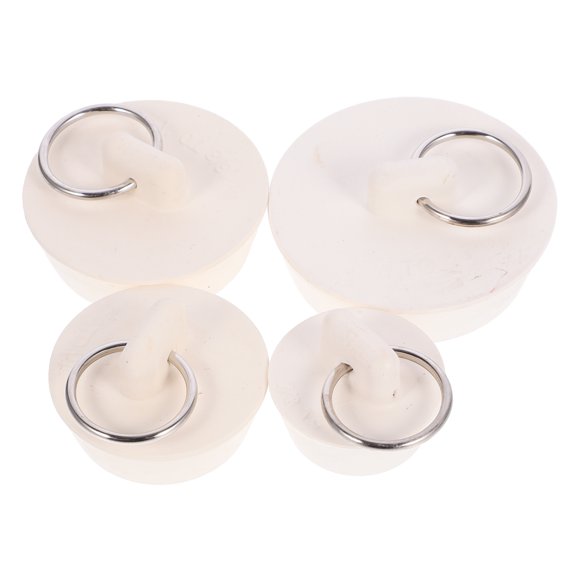 SHISUYAN 4pcs Bath Tub Drain Stoppers Rubber Plugs Sink Bathtub Plugs Bathtub Caps Water Stopper