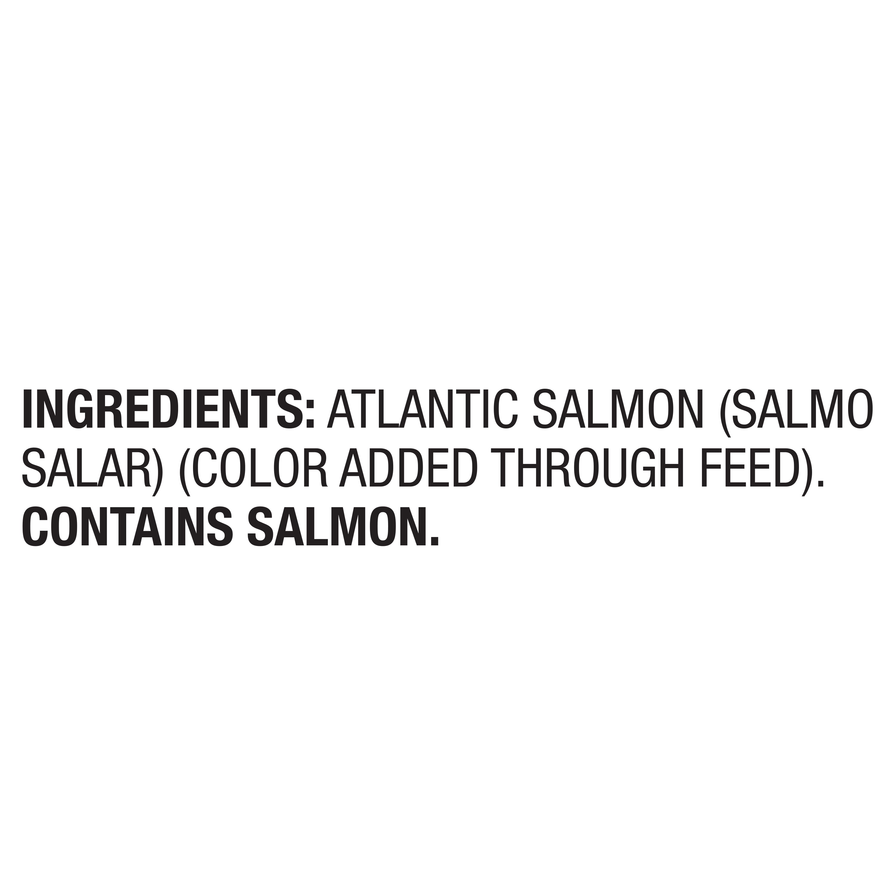 Marketside Skinless Atlantic Salmon Portions, 2 lb Bag (Frozen)