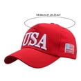 thumbnail image 3 of HAIJIE hat women Unisex Embroidered Baseball Cap Adjustable Twill Visor Hat Visor Women Large Hat Hats Visors Left Side Holy Visor Remote Control Visor And Tabletop Stand Foam Visor with Coil Band, 3 of 6