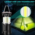 thumbnail image 2 of 2 Pack Lantern Camping Essentials Light, Aertyole Led Flashlight for Power Outages, Tent Lights for Emergency, Survival Gear and Supplies for Hurricane, Rechargeable and Battery Powered Operated Lamp, 2 of 6