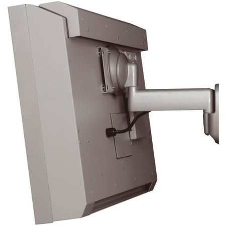 32 In. Articulating Wall Mount with Tilt - Silver