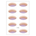thumbnail image 2 of Pisexur Belleza Maquillaje Pegatinas de tatuajes de sombras de ojos, resistentes al agua y al sudor, de color duradero, para el contorno de los ojos, maquillaje de ojos simpara mujeres y hombres, 2 of 4