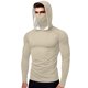 thumbnail image 2 of mfyjkho Tops Para Mujer, Camiseta Unisex De Verano Informal De Color Liso, De Manga Larga, Con Capucha, De Seda Helada, Con Protección Solar Y Mascarilla. Tops De Gimnasio Para Mujer Xxxxl, 2 of 8
