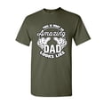thumbnail image 1 of Tee Hunt This is What an Amazing Dad Looks Like T-Shirt Father`s Day Gift, Military Green, XX-Large, 1 of 5