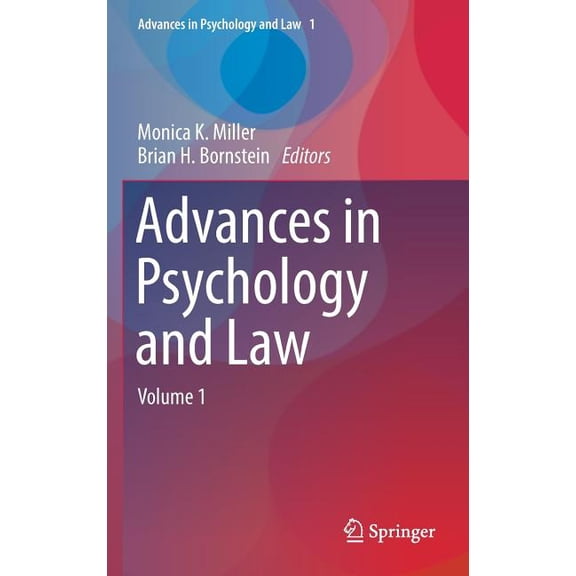 Advances in Psychology and Law Advances in Psychology and Law: Volume 1, Book 1, (Hardcover)