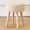 Beige, variant on Footstool Ottoman Round Seagrass Foot Stool Pouf Ottomans With Solid Wood Hand Weave Footrest Step For Living Room Bedroom Balcony Garden
