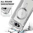 thumbnail image 6 of For Google Pixel 9 Wallet Cell Cover, RFID Blocking, PU Leather,Compatible With MagSafe , With Flip Cover Multi-Card Slots Pocket, Ultra Thin Magneti Protective Cover,Grey,For Google Pixel 9, 6 of 8