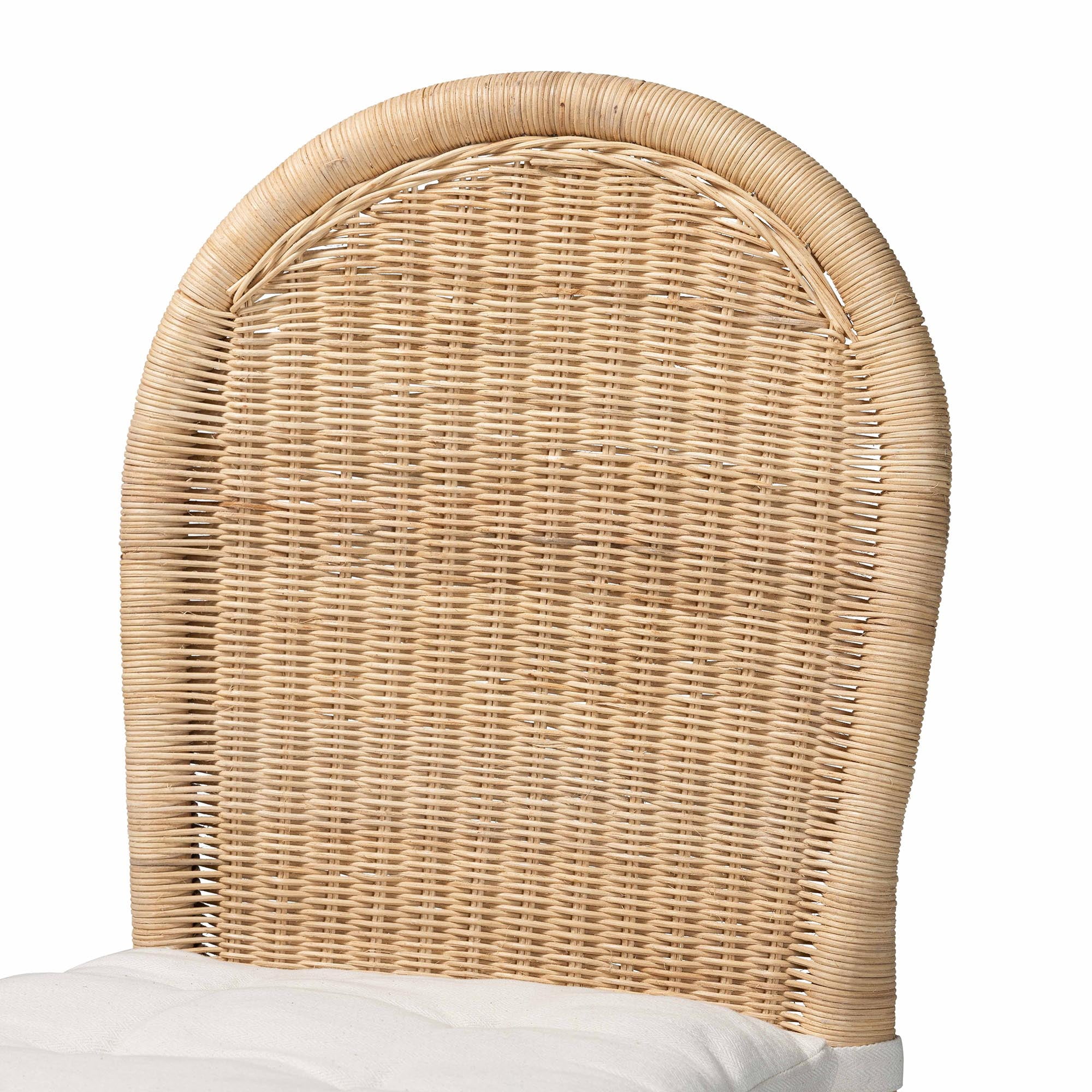 bali & pari Bilu Boho Bar Stool, 2-Piece, Natural
