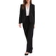 thumbnail image 2 of BLAZERS CHIC INSPIRADORES PARA MUJERES, CASUAL DE NEGOCIOS, CHAQUETAS DE OFICINA CON UN BOTÓN Y MANGAS LARGAS, CON ALMOHADILLAS EN LOS HOMBROS, TAMAÑO S, NEGRO, 2 of 6