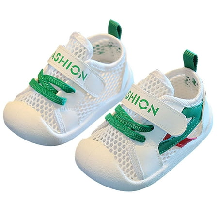 

Holiday Savings Bovxnpu Toddler Baby Shoes Spring New Soft Soled Single Shoes Baby Walking Shoes Bow Mesh Princess Small Solid Shoes