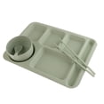 thumbnail image 3 of 2 Paquetes De Bandejas De Almacenamiento De Alimentos Desordenados, De Servicio, Compartimento Para , De Cena Soledad Contenedor de bandeja de almacenamiento de cocina, 3 of 10