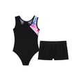 thumbnail image 4 of Sinleey Gymnastics Leotards for Girls Sleeveless One-piece Ballet Dancing Athletic Leotards with Colorful Heart 10, 4 of 7