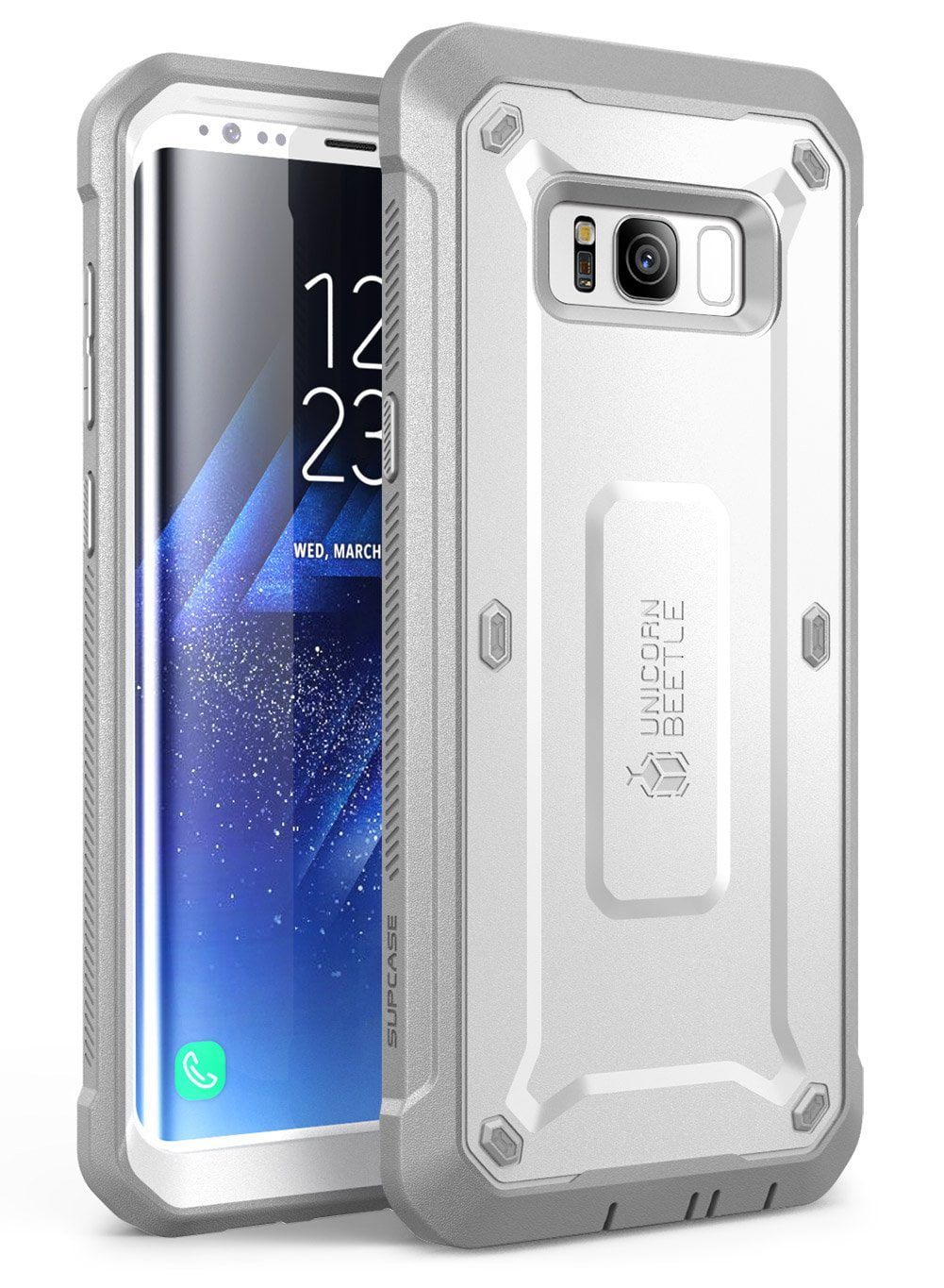 SUPCASE Full-body Rugged Holster Case with Built-in Samsung Galaxy S8 Case 