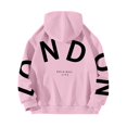 thumbnail image 3 of Elvqul Womens Hooded Sweatshirts Long Sleeve Hoodies Pullover Graphic Plus Size Winter Tops for Women, 3 of 3