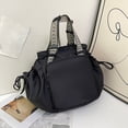 thumbnail image 3 of HUISZJ Diaper Bag Tote, Nylon Large Capacity Diaper Bag, Multifunctional Reusable Backpack for Work Travel Outdoor (Black), 3 of 10
