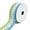 Blue & Green, variant on Candy Polka Dots Wired Printed Ribbon, 1-1/2-Inch, 10-Yard