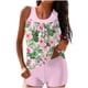 thumbnail image 2 of Traje de baño conservador tankini para mujer, estampado, talla grande, de dos piezas, dividido, traje de baño de dos piezas, traje de baño tankini para mujer, traje de baño de 2 piezas para mujer, tra, 2 of 5