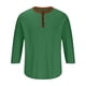 thumbnail image 4 of pstuiky camisetas de hombre, Camisa de manga corta de color liso para hombre, camiseta de manga corta, camisa de manga corta con cuello abotonado. camisetas de hombre l, 4 of 5