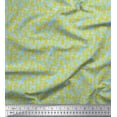 thumbnail image 1 of Soimoi Modal Satin Fabric Sea Horse Ocean Print Fabric by Yard 42 Inch Wide, 1 of 2