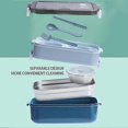 thumbnail image 4 of Double Layer Lunch Box with Soup Bowl Sturdy High Capacity Lunch Box for Kids Students, 4 of 5