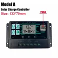 thumbnail image 3 of Controlador de carga de batería Solar 10/20/30/40/50/60/70/80/90/100A pantalla Digital LCD 12V 24V controlador de paneles solares 2023, 3 of 5