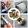 thumbnail image 4 of 93pcs Tuercas de remache de acero al carbono M3 / 4/5/6 / 8/10 Tuercas de remache de cabeza plana Conjunto de nueces Insertar revestimiento conjunto surtido, 4 of 7