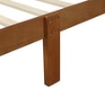 thumbnail image 6 of SESSLIFE Twin Size Platform Bed with Headboard and Footboard, Oak, 6 of 10