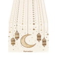 thumbnail image 1 of Bookk Ramadan Decorations Polyester With Star And Moon Design And Easy Clean For Holiday Party Home Celebration, 1 of 4