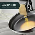 thumbnail image 2 of Non Toxic Ceramic Frying Pan with Stay-Cool Handle, Dishwasher & Oven Safe, All Cooktops Compatible (Black, 12 inch), 2 of 8