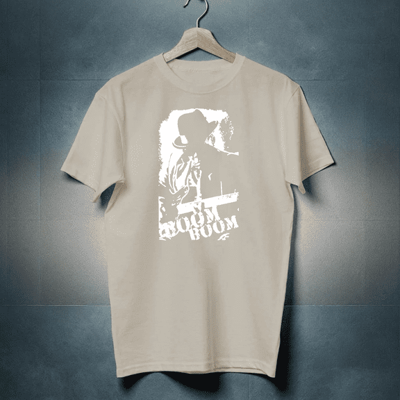 Rare John Lee Hooker memory BOOM BOOM Unisex Sand T-shirt S-5XL