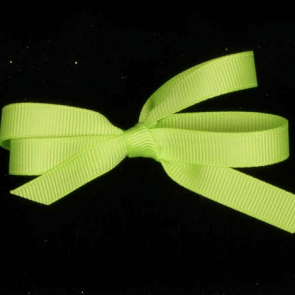 The Ribbon People Lemoncello Green Woven Edge Grosgrain Craft Ribbon 1.5" x 88 Yards
