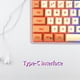 thumbnail image 4 of Teclado mecánico con cable para PC compacto, teclado mecánico para juegos de 61 teclas para computadora/portátil., 4 of 5