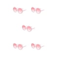 thumbnail image 1 of Gafas de sol redondas Sonducket con perlas montura de PC Rosa, 1 of 6