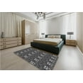 thumbnail image 5 of Ahgly Company Machine Washable Indoor Rectangle Transitional Gray Area Rugs, 8' x 10', 5 of 7